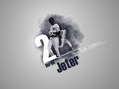 Yankees Derek Jeter Wallpaper designs, themes, templates and downloadable  graphic elements on Dribbble