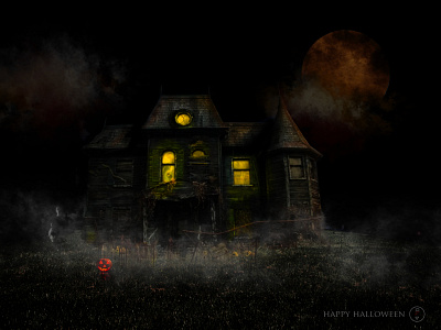 Happy Halloween 🎃 👻 creepy fear ghost halloween happy halloween manipulation photoshop