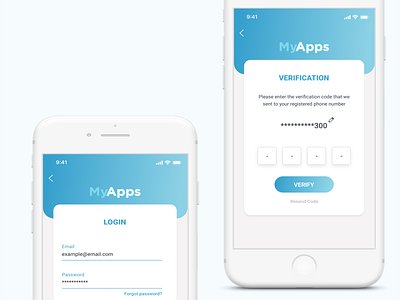 Login Screen app design illustration typography ui ux vector