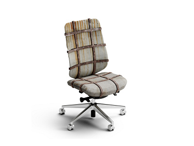 Office Work be like sometimes 3d cinema4d illustration officechair redshift3d