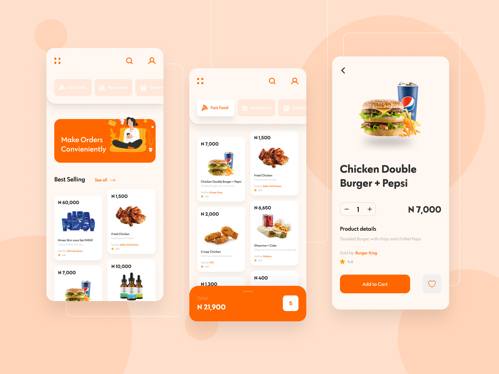 Mcommerce App by Toyosill on Dribbble