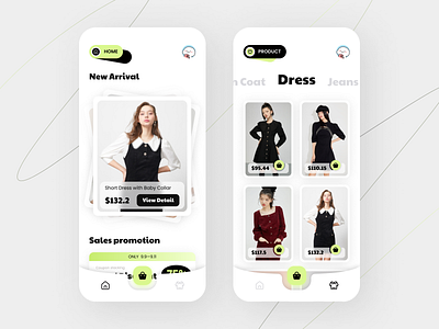 Clothing-App app clohes clothing green