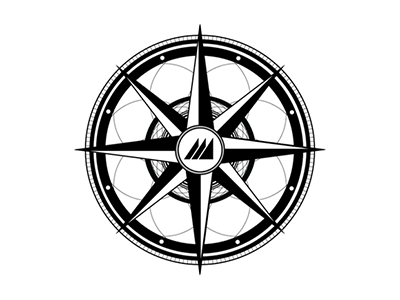 Captain's Log logo graphic design logo symmetry