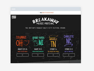 Breakaway Festivals