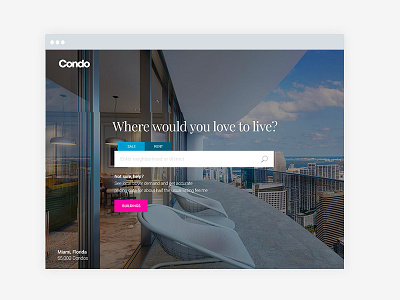 Condo Home application