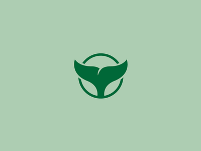 Green Whale Logo