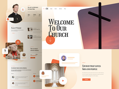 Church Responsive Landing Page