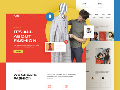 Fashion Responsive Landing Page