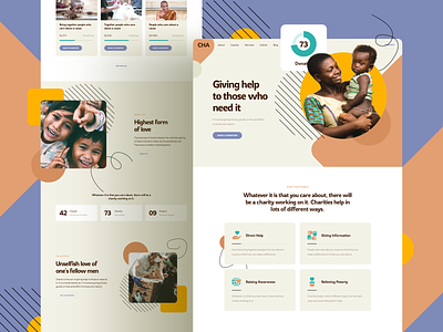 Charity Website charity figma foundation landing nonprofit organization responsive sketch template ui ux xd
