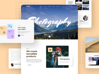 Photography Landing Page