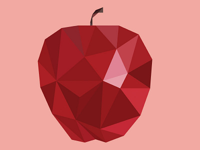 Gorgeous Apple apple digitalpaint digitalpainting paint red redapple