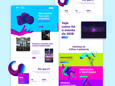 On Stage Landing Page