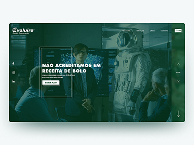 Evoluire - Website Concept