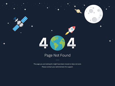 404 Page Not Found 404 illustration ui