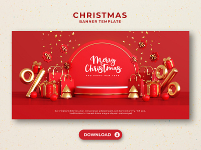 Christmas Banner Template