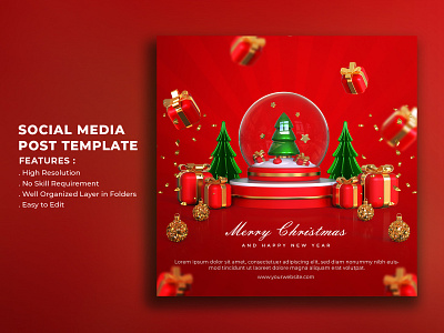 Christmas Social Media Template