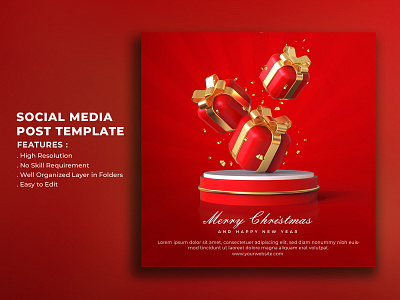 Christmas Social Media Template