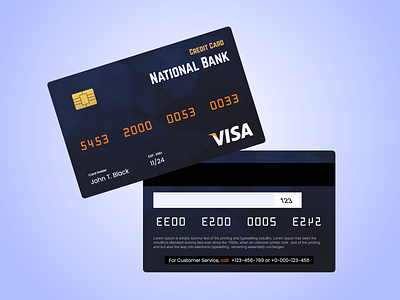 Credit Card Design