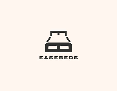 Easebeds brainding branding design identity letters logo logotype simple type