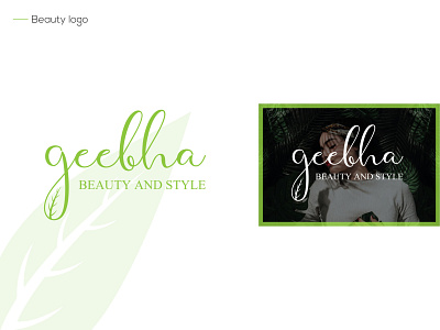 geebha brandind branding design font icon identity letters logo logos logotype simple type