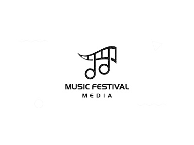 Music festival media branding design identity letters logo logomark logotype music app musiclogo proffesional simple type vector visual design