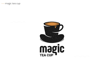 magic tea cup branding creative logo design identity letters logodesign logomark logos logotype proffesional simple type vector