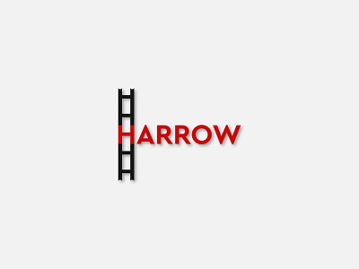 harrow branding creative logo design identity letters logo logomark logotype simple simple design type typography vector