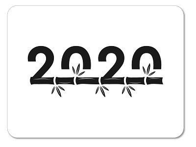 Bamboo 2020 branding creative logo design font identity letters logo logotype simple type typography