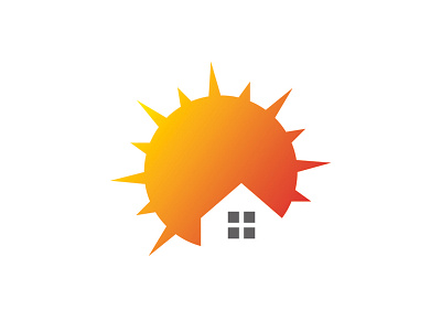 solar icon illustration