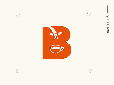 B branding design letters