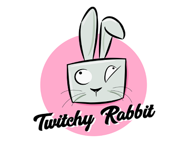Twitchy Rabbit logodesign practice thirtylogos twitchyrabbit
