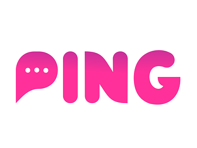 Ping Logo logodesign ping practice thirtylogos