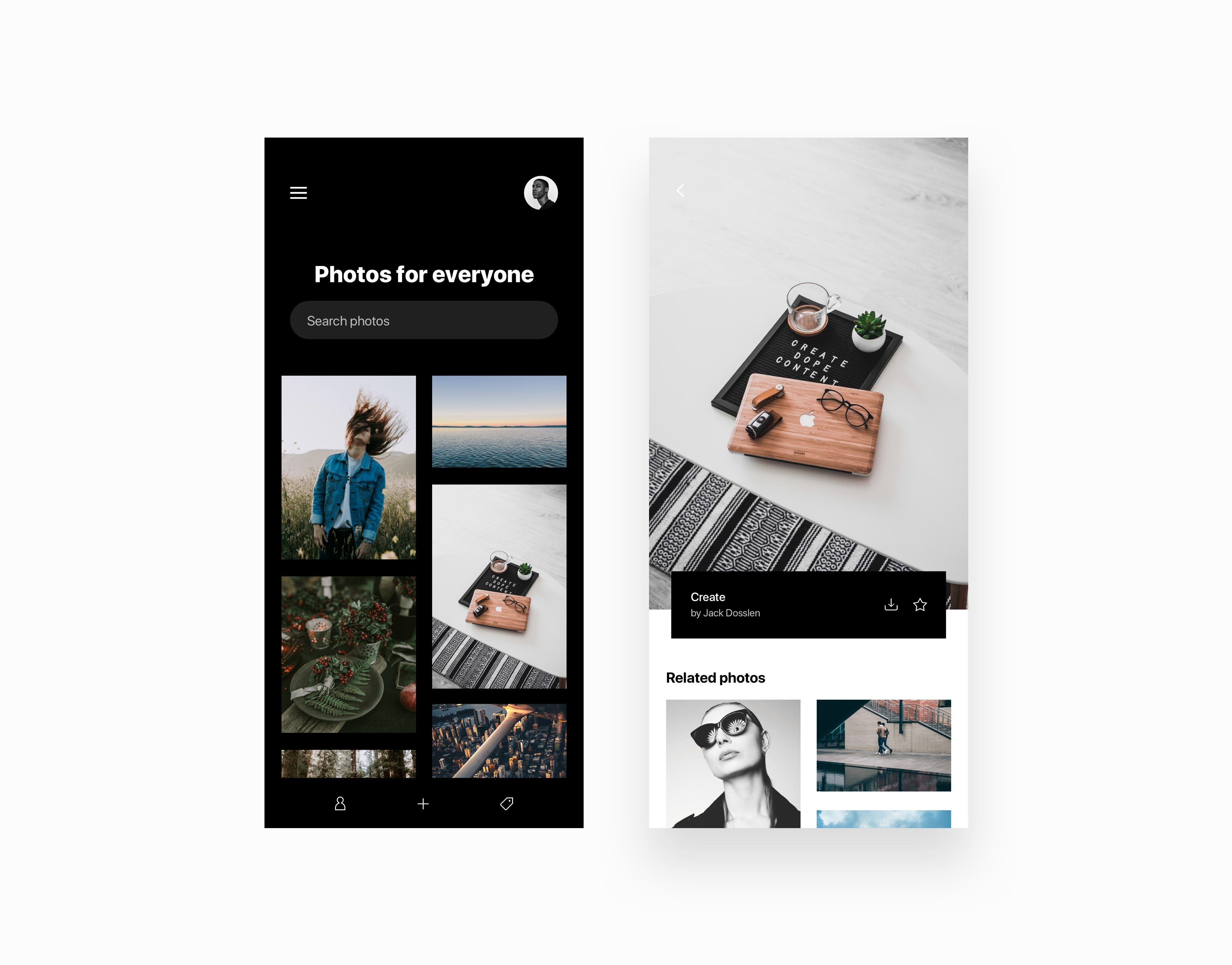 Unsplash Concept By Sebastian Mantel On Dribbble