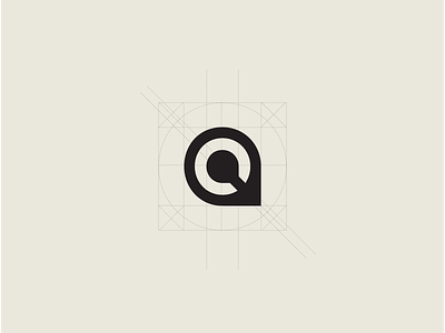 Q with an arrow somehow XD arrow illustrator logo q queue symbol