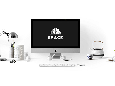 Space Agency branding design graphic design logo logo design mockup