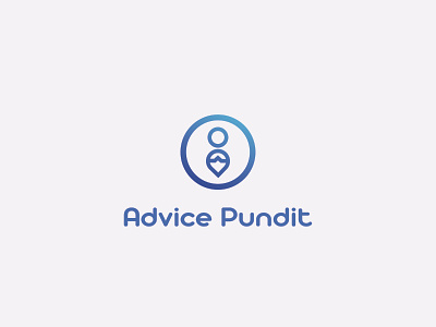 Advice Pundit 2 branding design graphic design logo logo design logo folio print vector
