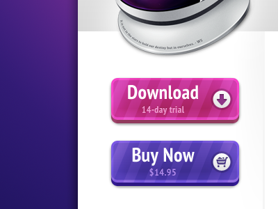 App Website - Buttons app button icon iconmoon mac osx ui website