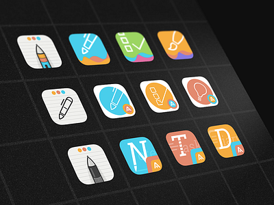 Whink App Icon Explorations app icon ios ipad whink