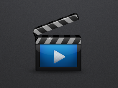 Movie Icon 2 clapperboard icon iconmoon movie