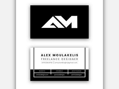 Business Cards: AMoula Designs