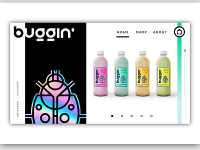 Buggin': Landing Page