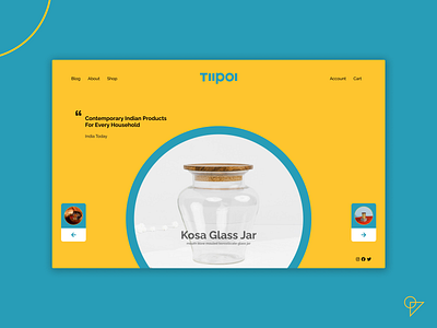 Tiipoi Landing Page