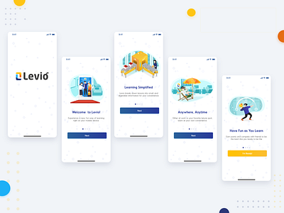 Levio Onboarding Screen