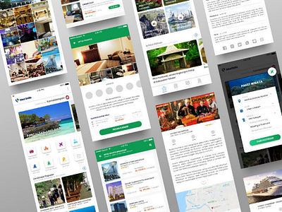 Find Your Own Heaven mobileapps tourism uidesign