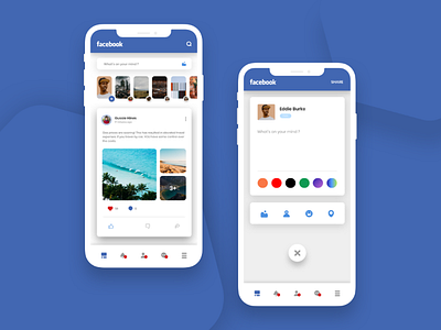 Facebook Clean UI facebook ui mobileapps