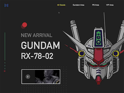 web to DIY Gundam model adobe after effects animation auto design form gundam interface principle trapcode ui