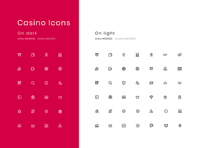 Casino Icon design flat icon illustration lettering minimal ui vector web