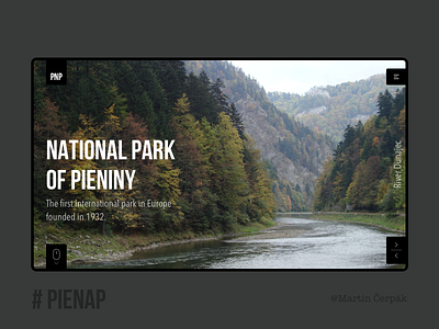 National park of Pieniny