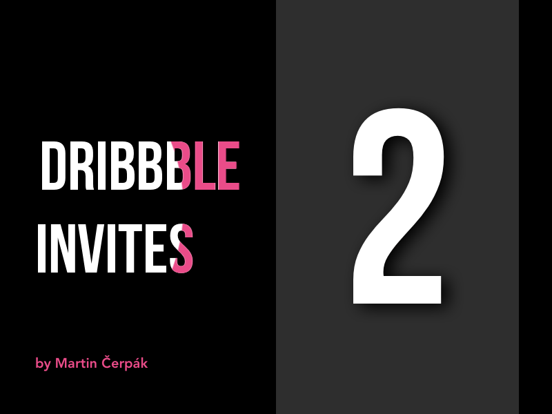 Dribbble Invites - 2x 2d animation animate animated dribbble ball dribbble comets dribbble invite giveaway dribbble invites