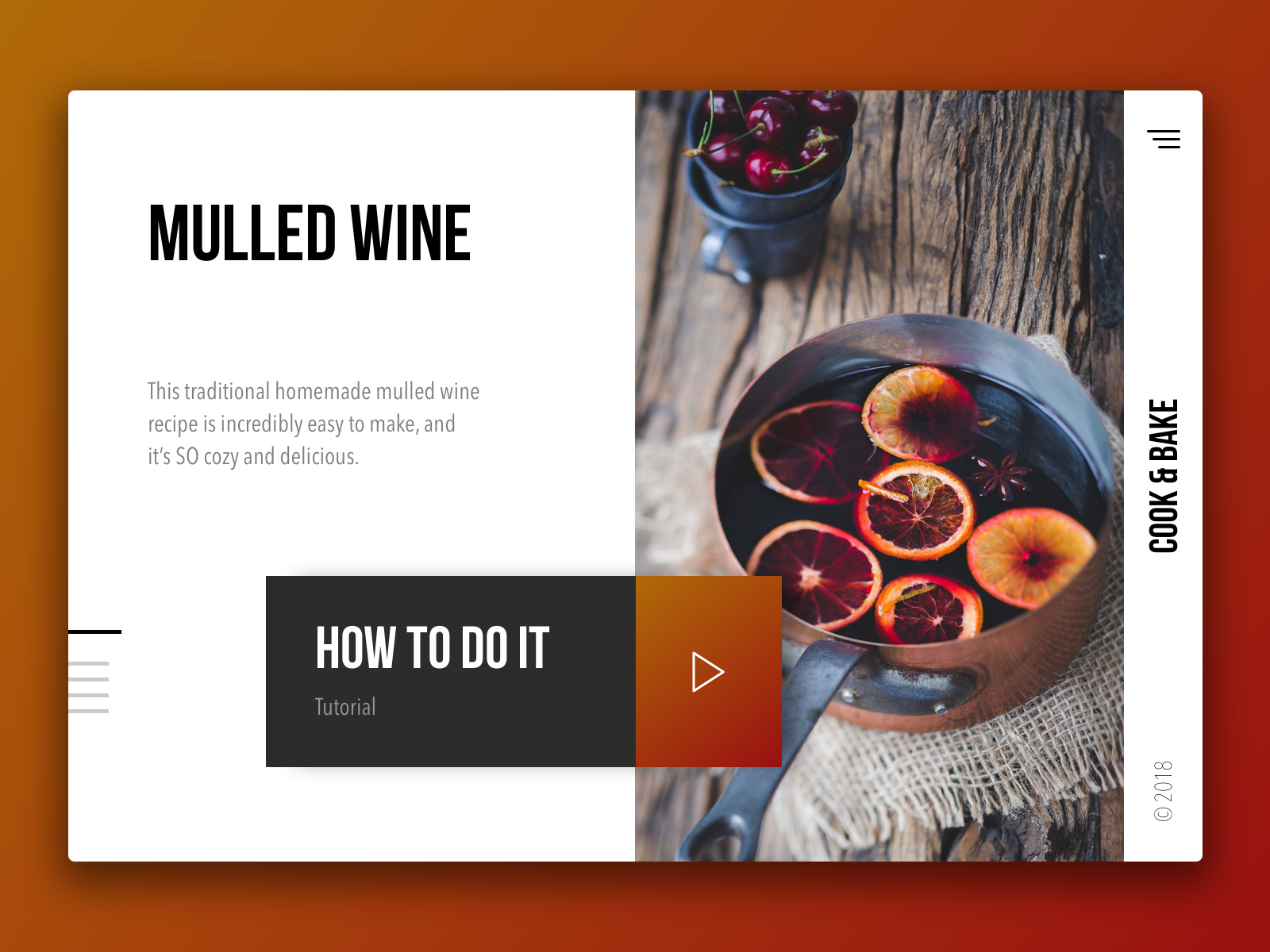 17 December - Mulled Wine Recipe by Martin Čerpák on Dribbble